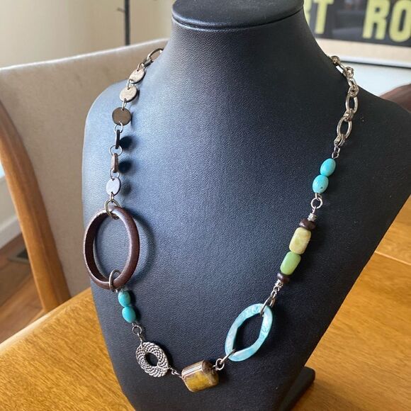 Sterling silver necklace - Picture 1 of 5